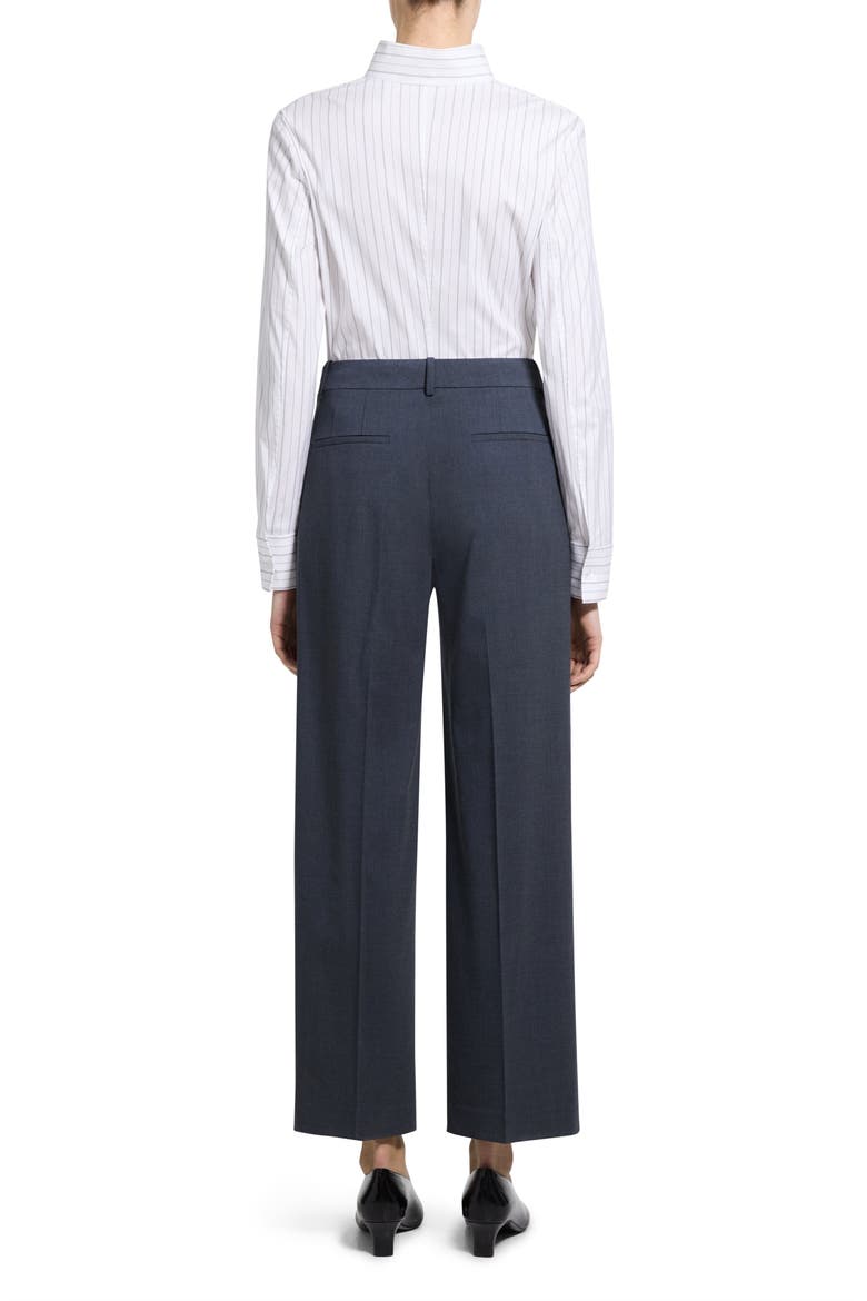 Stretch Wool Pants, Alternate, color, LAKE MELANGE