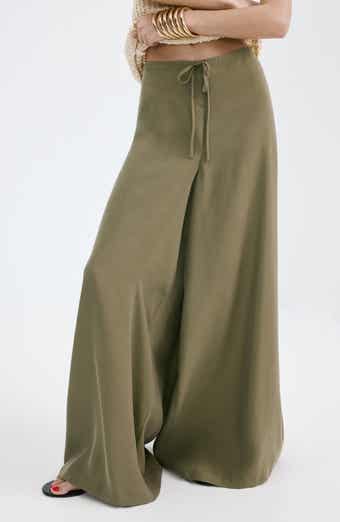 High Waist Wide Leg Pants