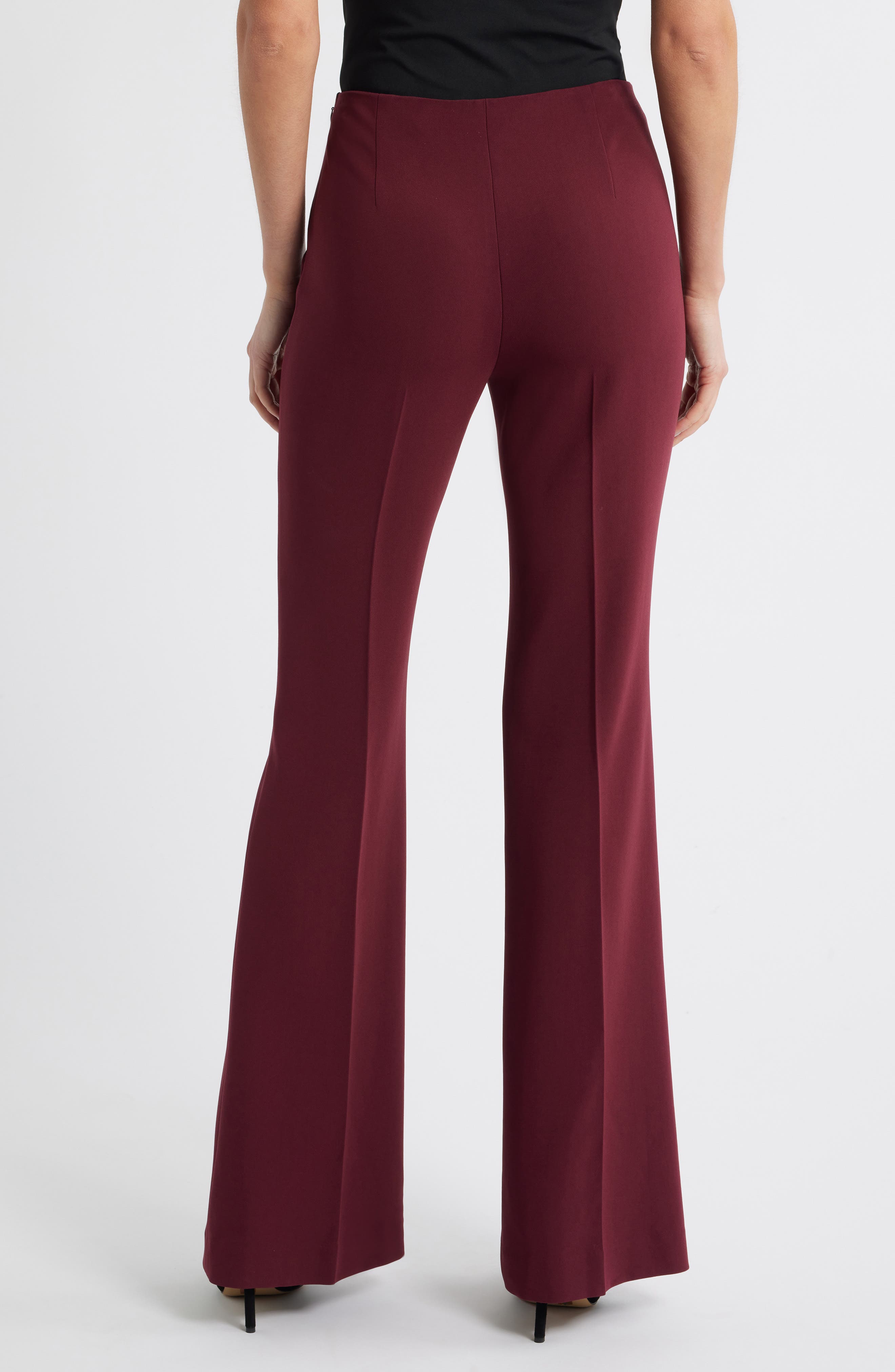 Theory 'Demitria - Admiral Crepe' Flare Leg Pants (Women