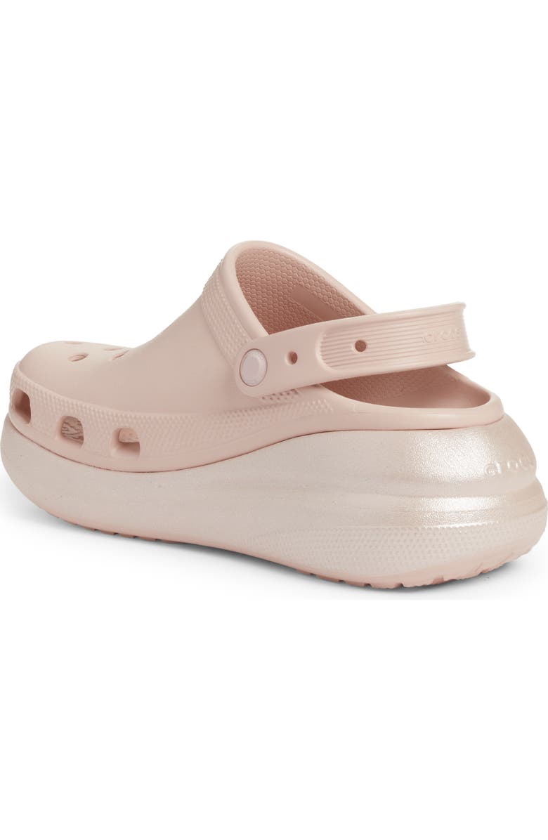 CROCS Gender Inclusive Classic Crush Shimmer Clog, Alternate, color,