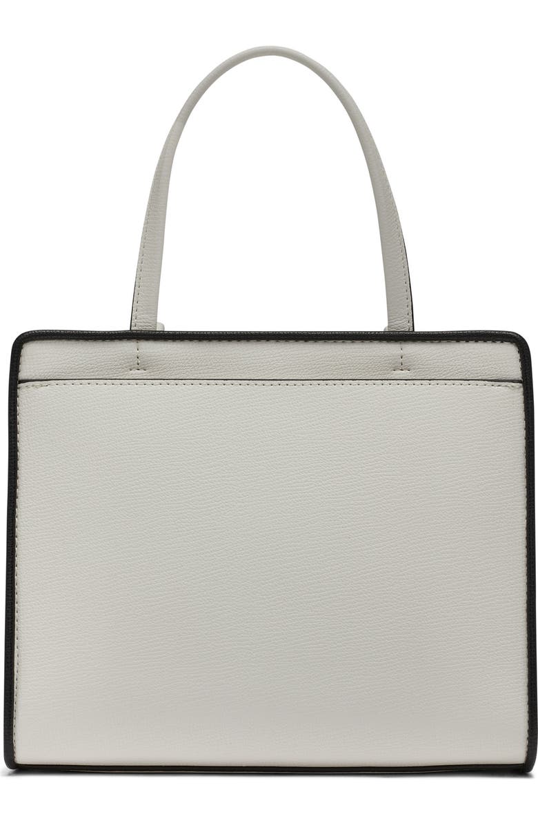 KARL LAGERFELD PARIS Maybelle Satchel, Alternate, color, White/Black