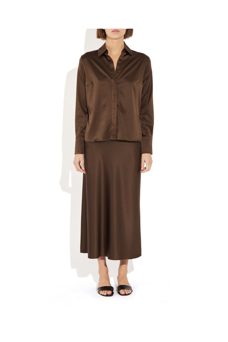 Max Skirt, Alternate, color, Chocolate