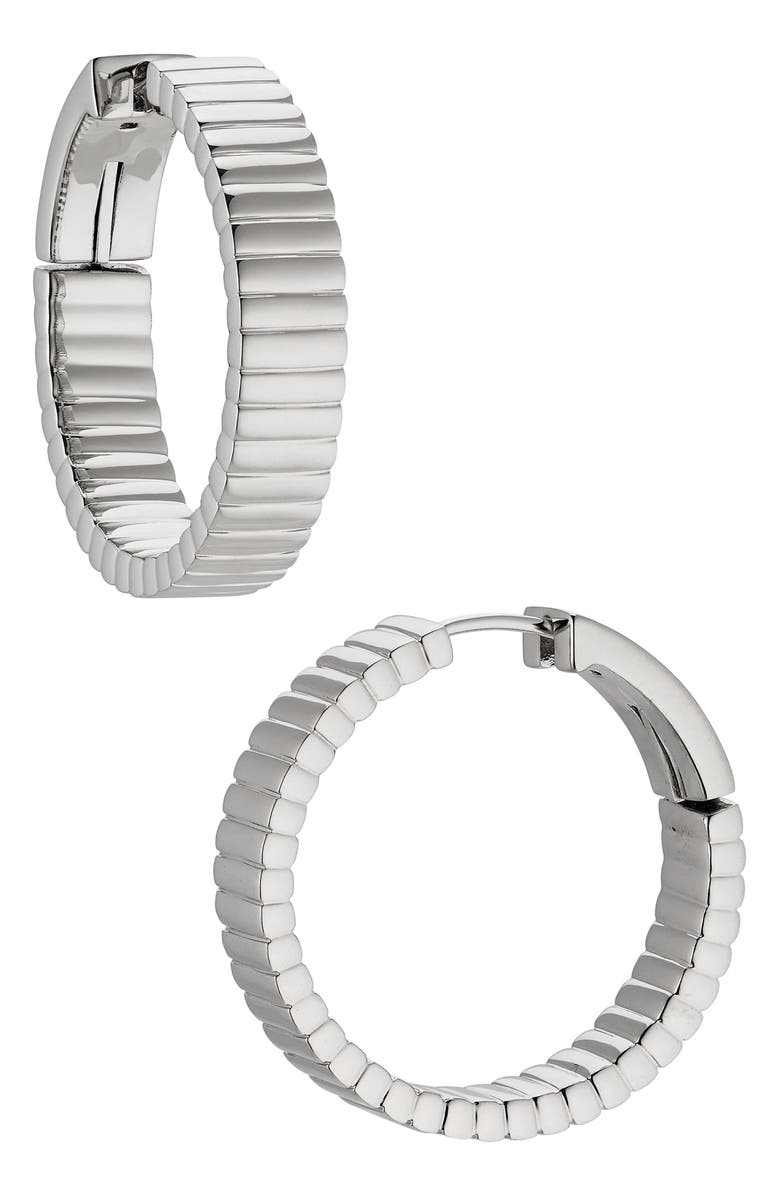 Nadri Sunlight Hoop Earrings, Main, color,