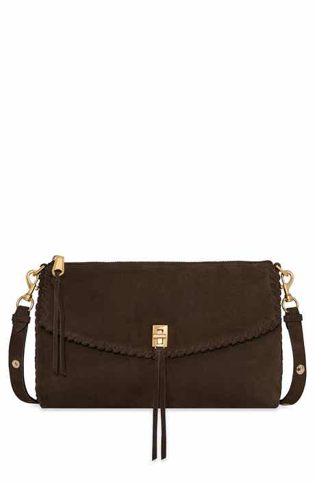 Rebecca Minkoff Darren Top Zip Leather Shoulder Bag
