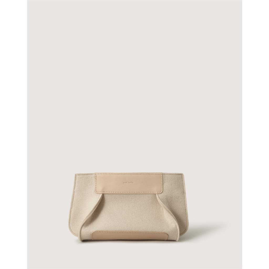 Graf & Lantz Graf Lantz Frankie Merino Wool Clutch In Feather