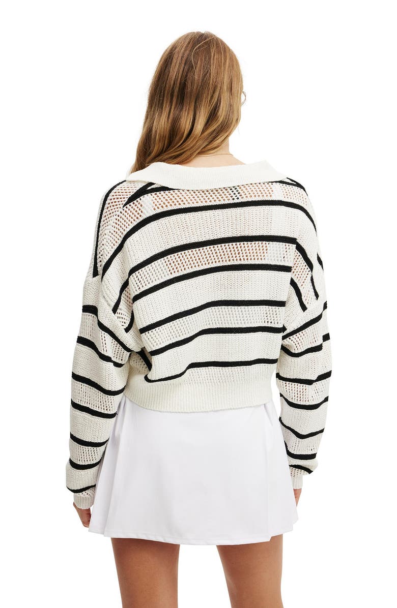 COTTON ON BODY Women's Active Fairway Open Knit Jumper, Alternate, color, 