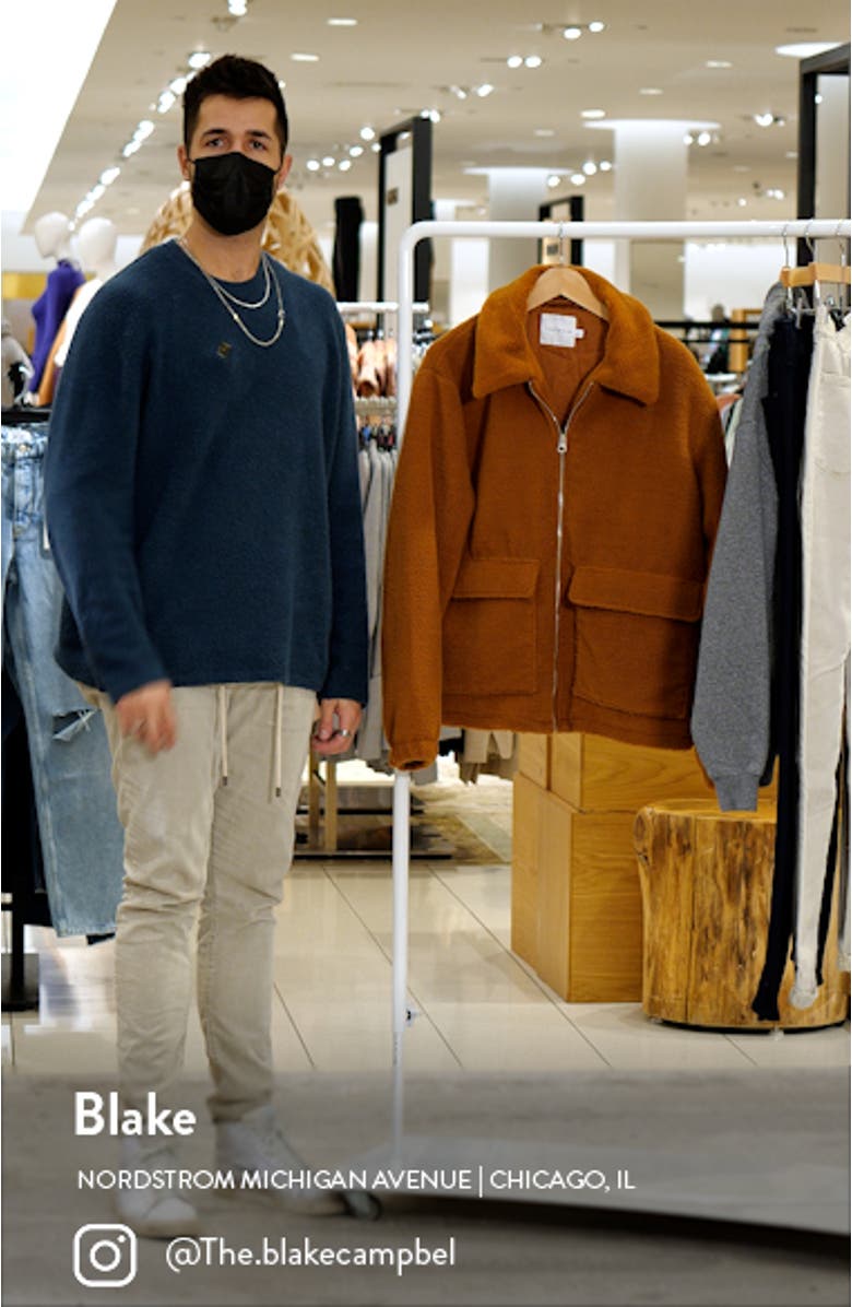 Men's Borg Shacket, sales video thumbnail