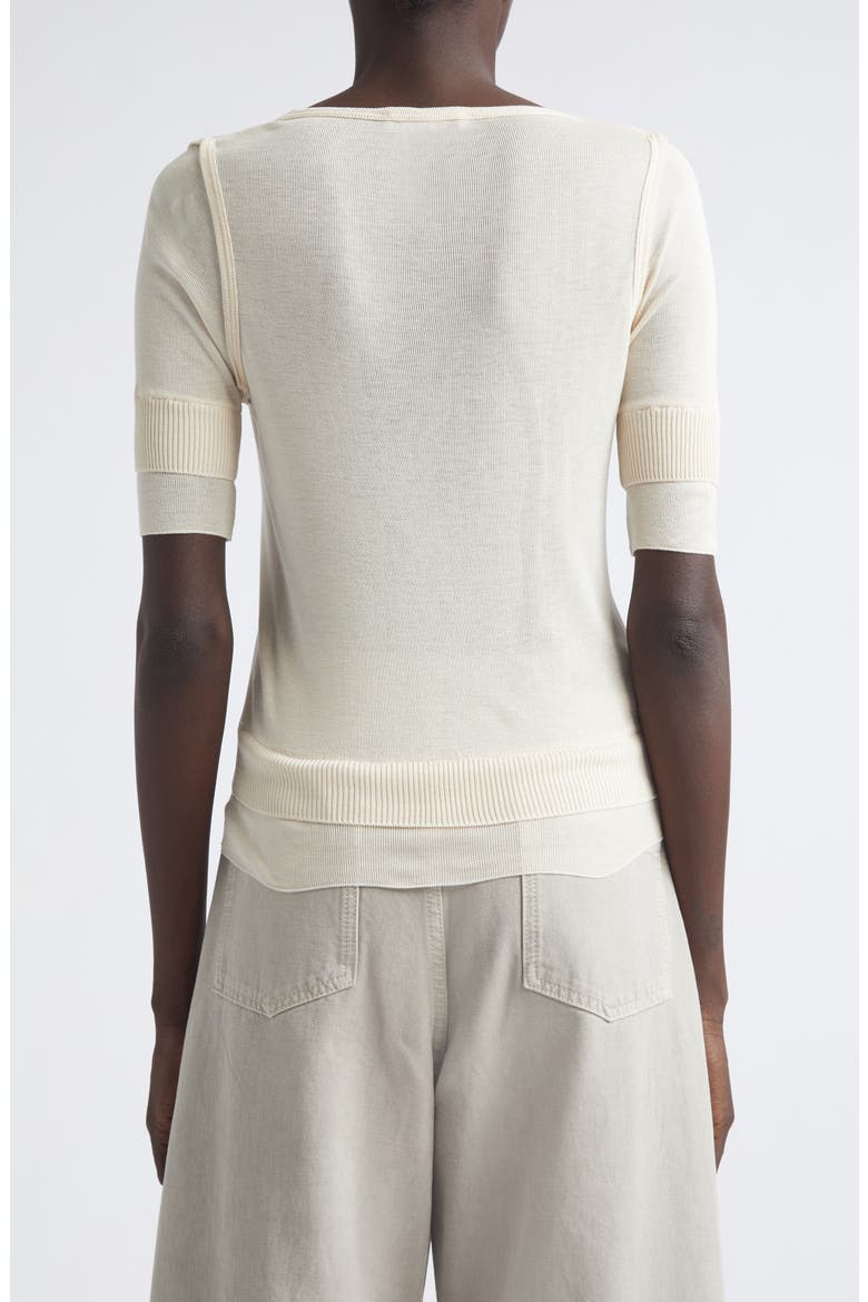 Trompe l'Oeil Top, Alternate, color, JASMINE