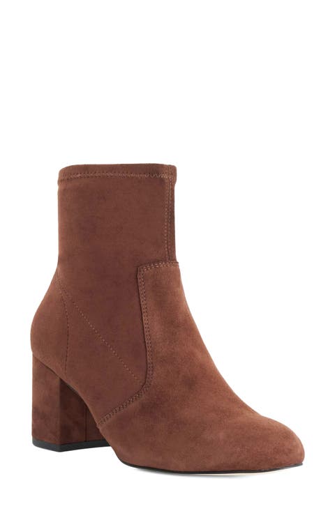 Ollisa Stretch Leather Bootie
