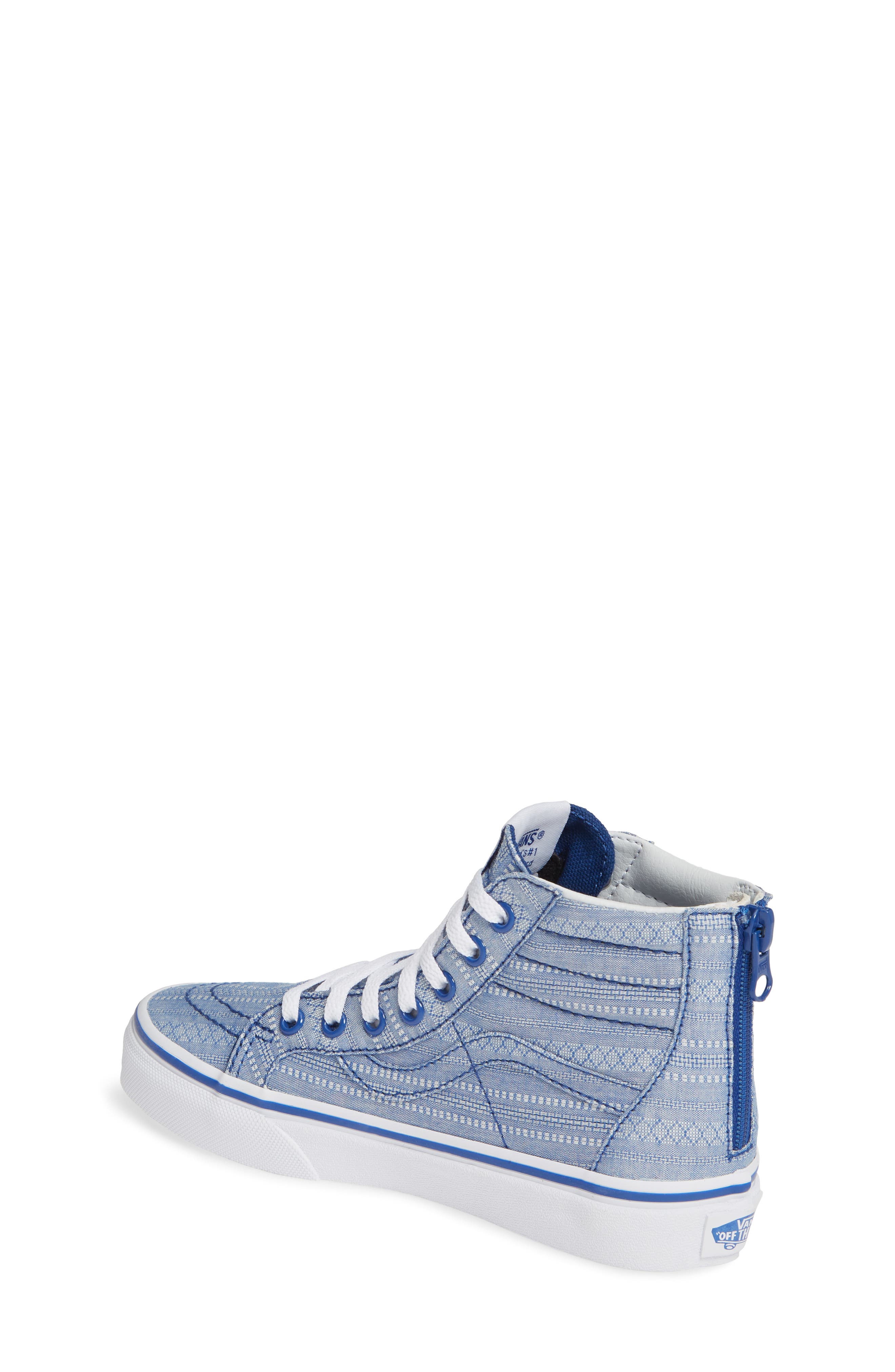 Vans Sk8-Hi Zip Sneaker, Alternate, color, 