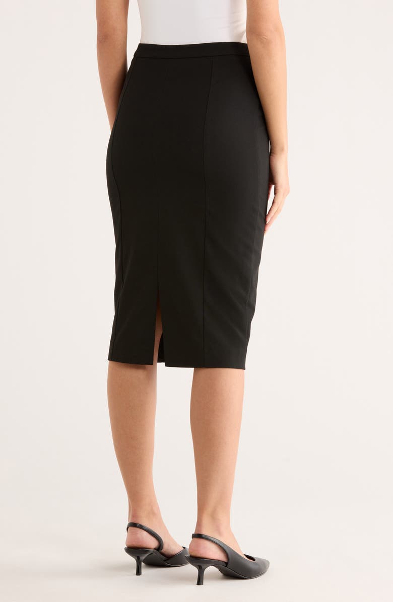 BOSS Vukevana Pencil Skirt, Alternate, color, Black