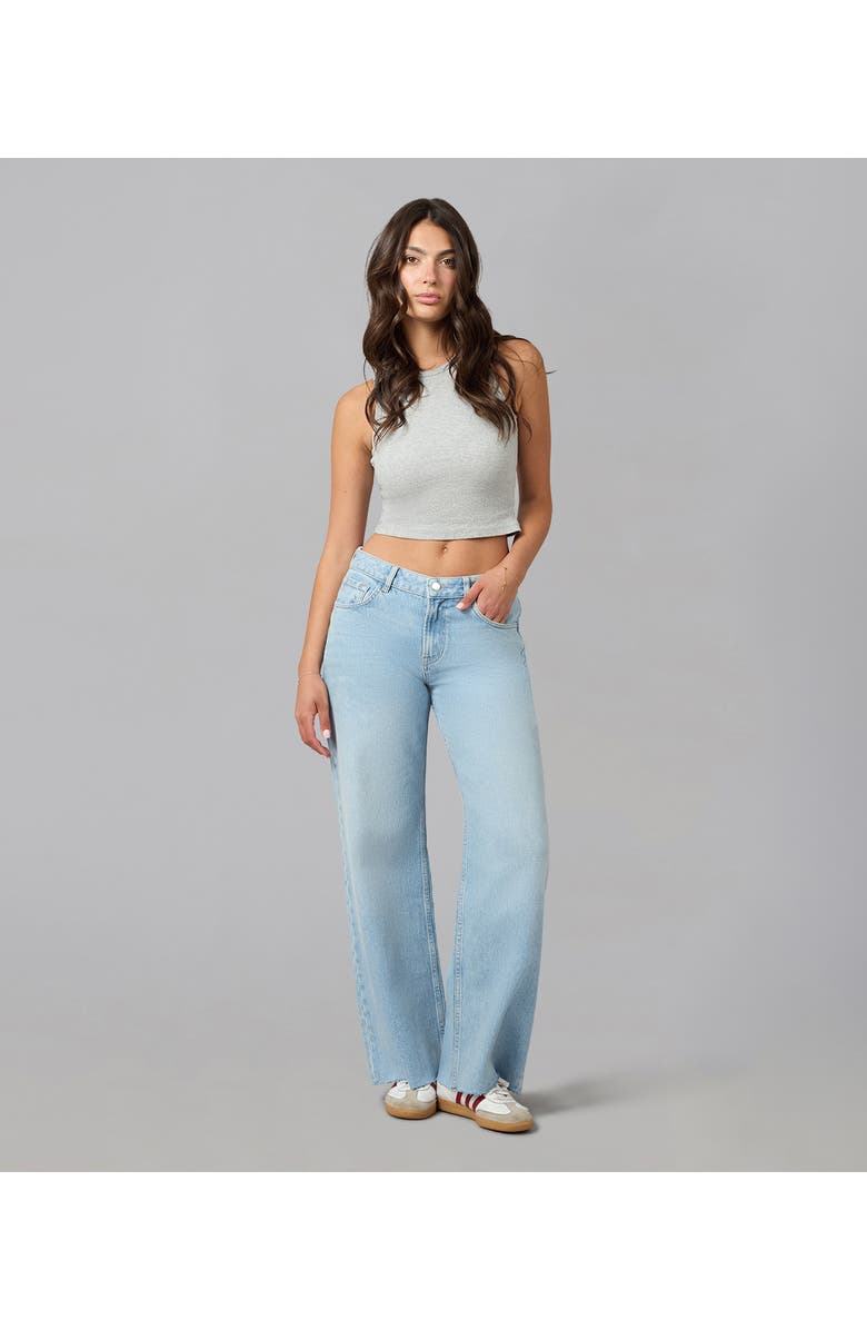 Lola Denim Colette High Rise Wide Leg Jeans, Alternate, color, Whimsy Blue