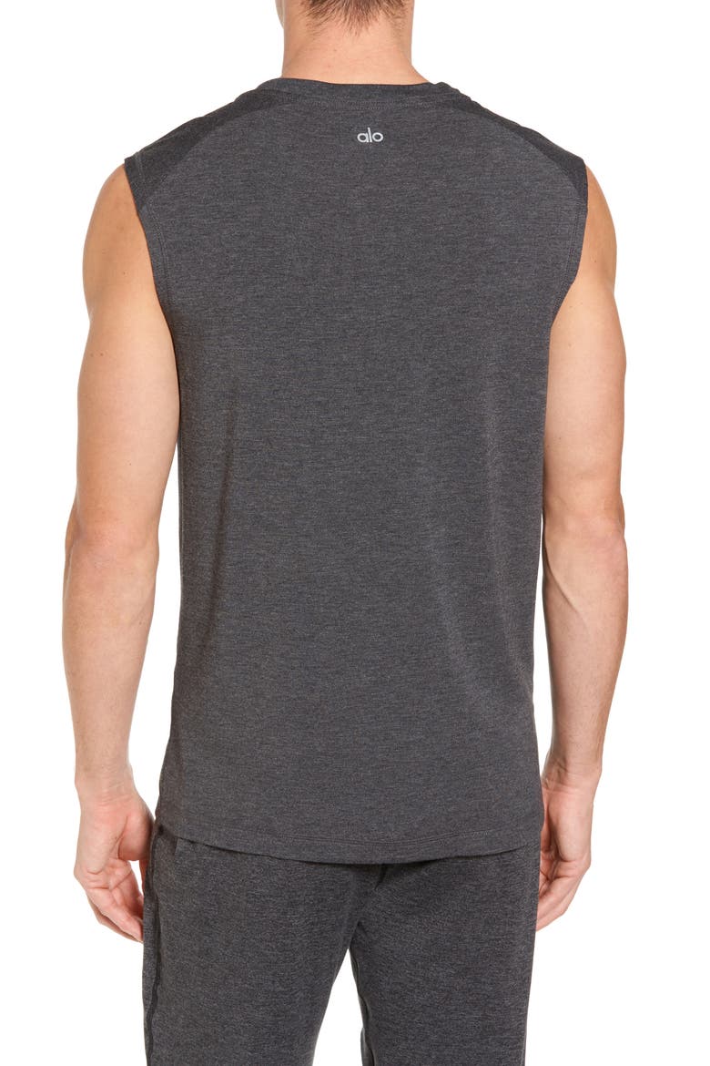 Dharma Slim Fit Performance Tank, Alternate, color, GRAPHITE