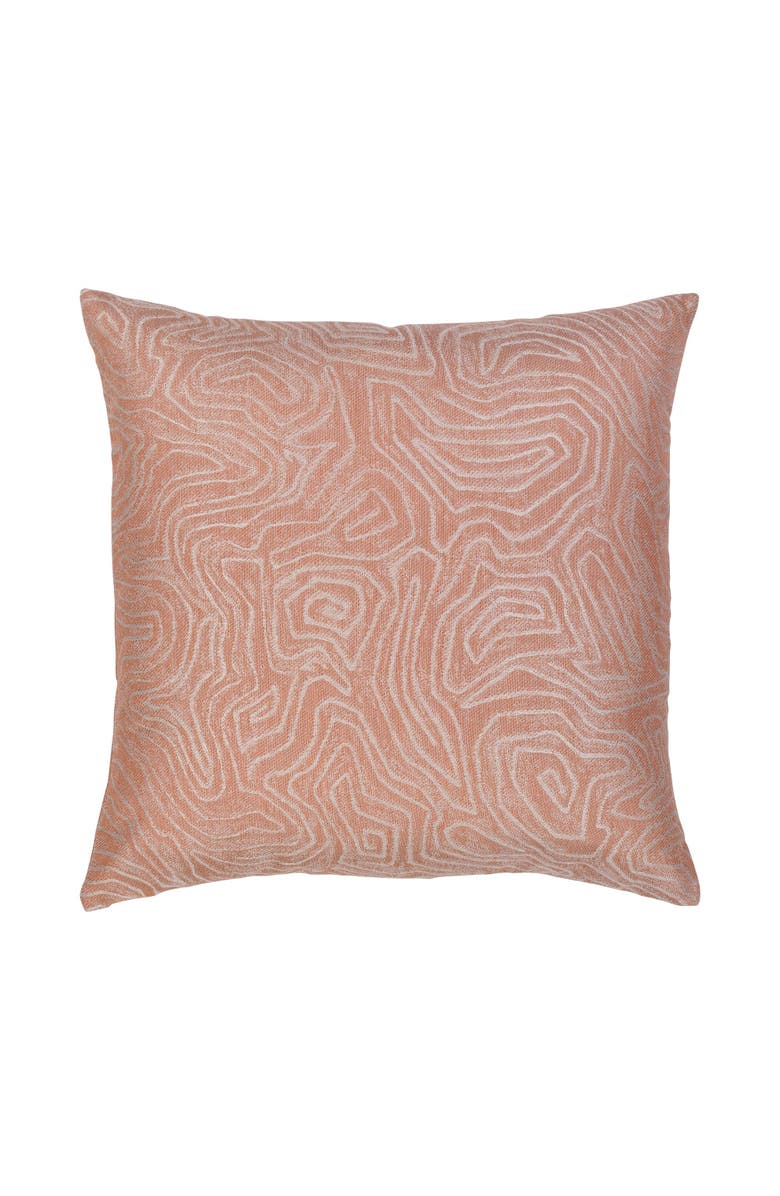 Elaine Smith Chari Spice Indoor & Outdoor Woven Accent Pillow, Main, color, Spice