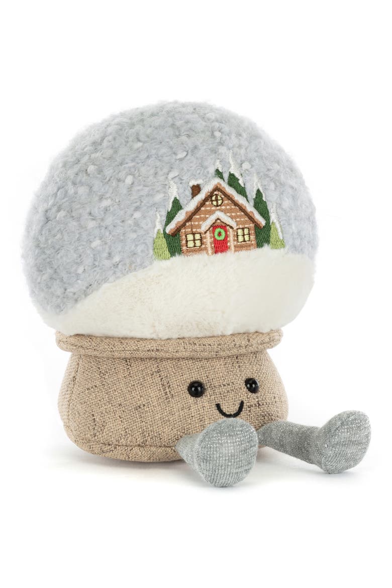  ジェリーキャット スノードーム  globeぬいぐるみ Jellycat Amuseables Snow Globe 8-Inch Plushie | Nordstrom