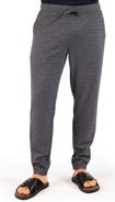 TailorByrd Brushed Melange Open Bottom Sweatpants