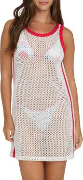 Billabong Lottie Hall You're A Star Open Stitch Minidress