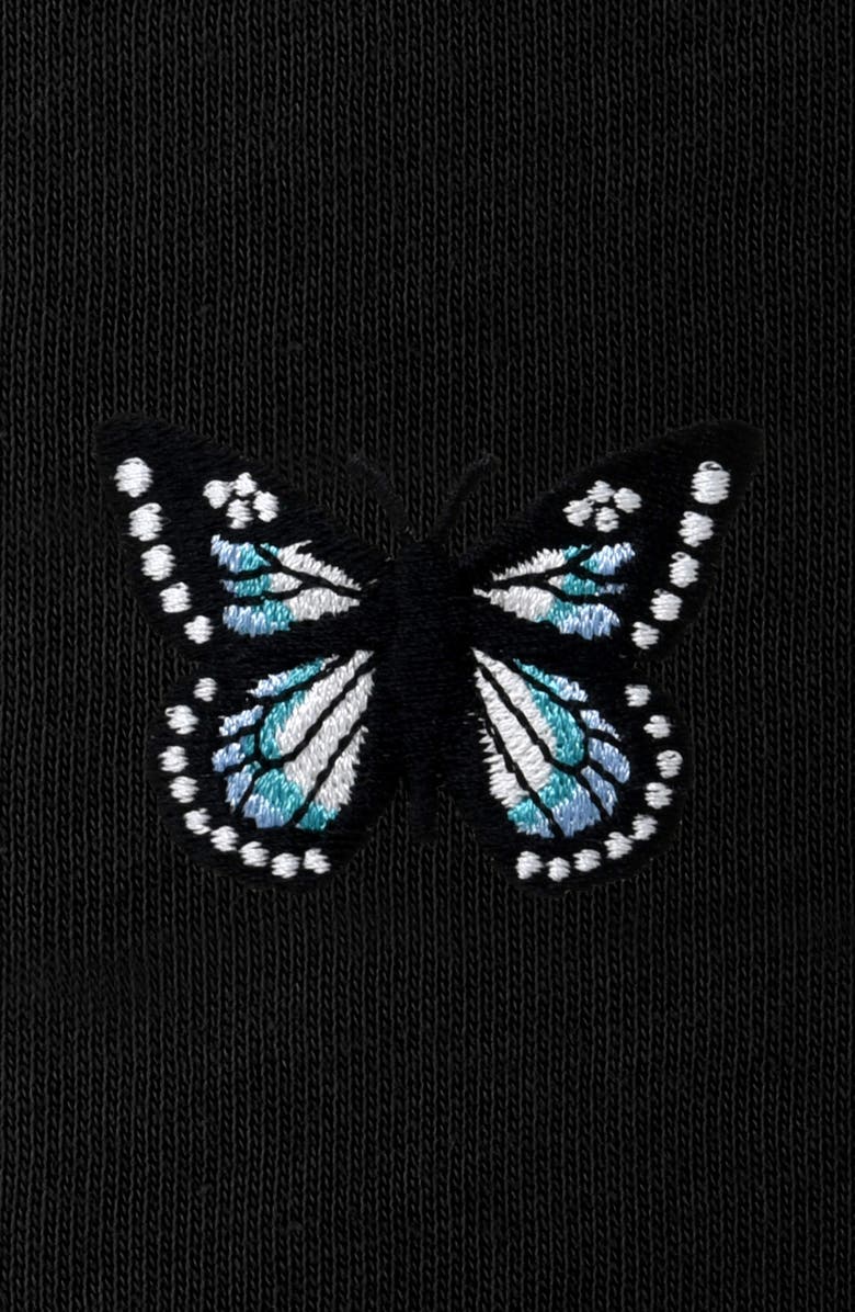 Dalix Butterfly Jogger Sweatpant, Alternate, color, Black