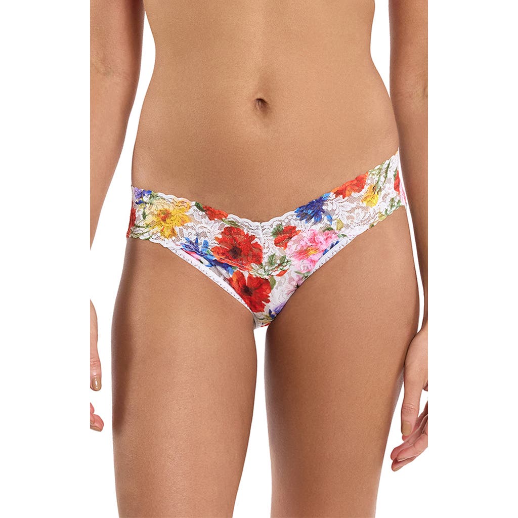 Hanky Panky Signature Lace Printed V-kini