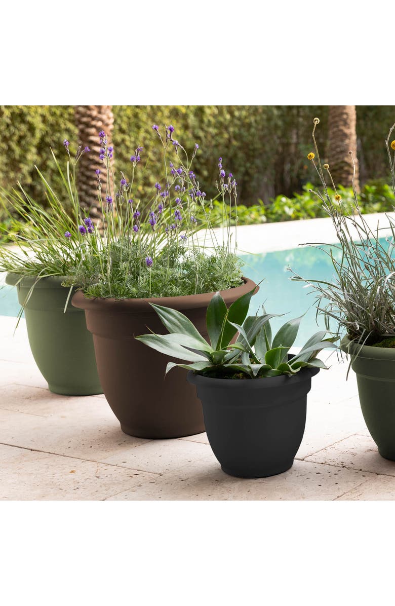 Bloem 20 Inch Ariana Pot Planter, Chocolate, Alternate, color, Brown