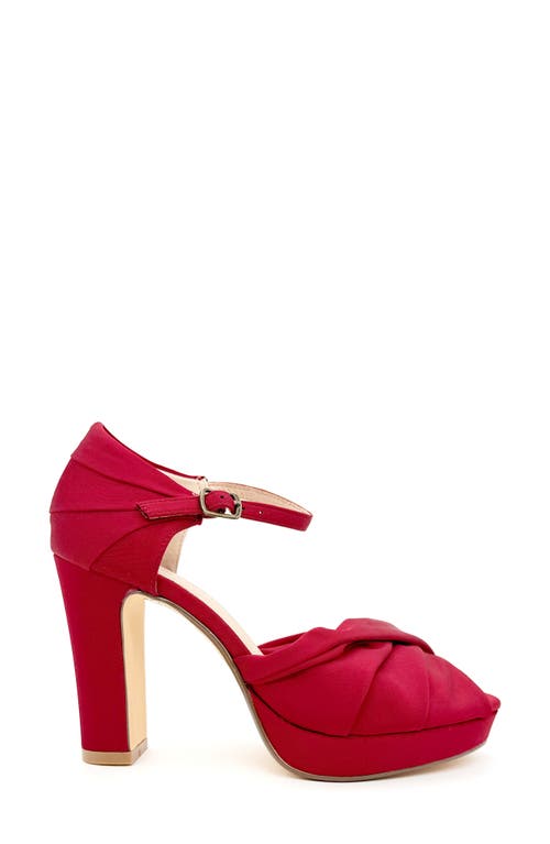 Chelsea Crew Gloria Platform Peep Toe Pump
