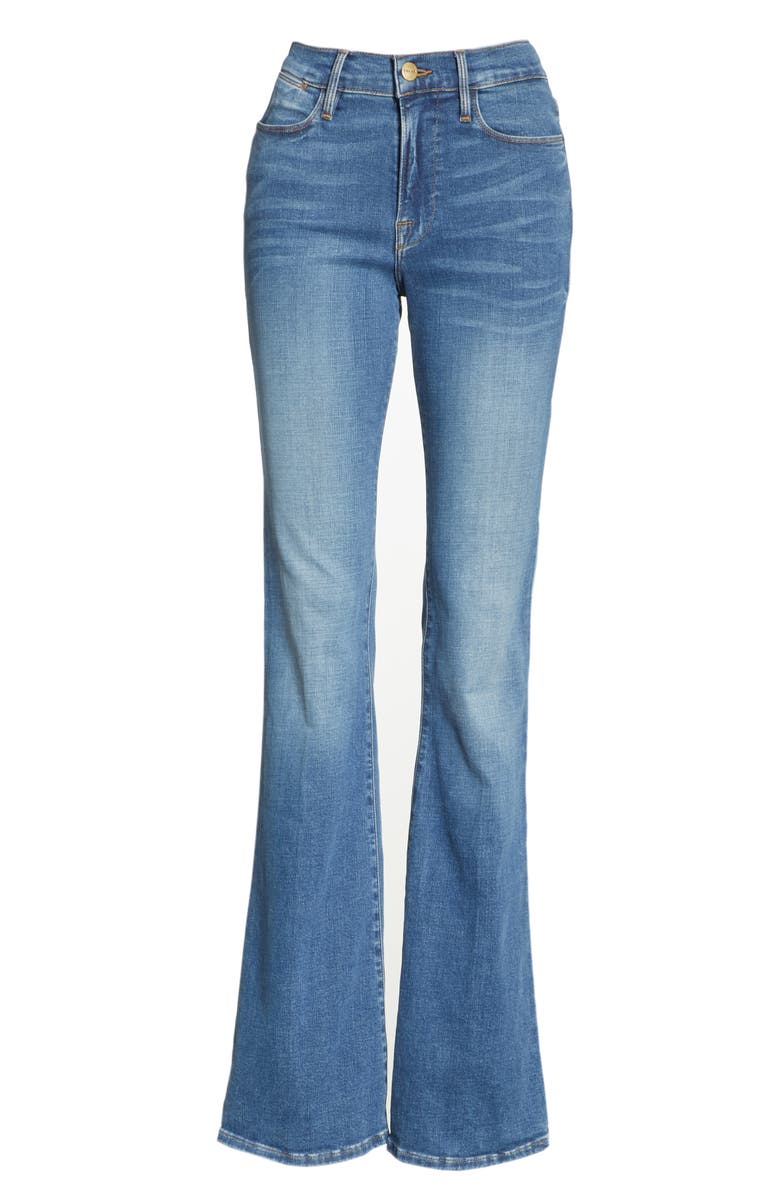 FRAME Le High Flare Jeans, Alternate, color,