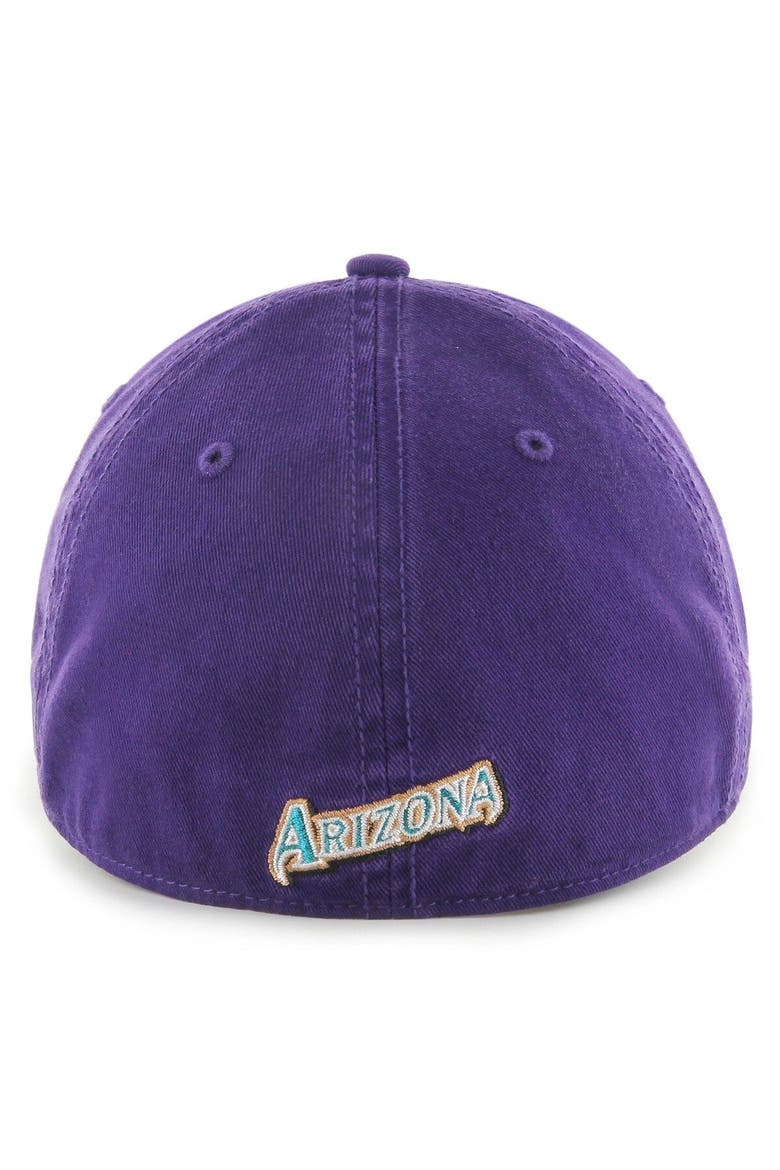 Men's '47 Purple Arizona Diamondbacks Cooperstown Collection Franchise Fitted Hat, Alternate, color, Purple