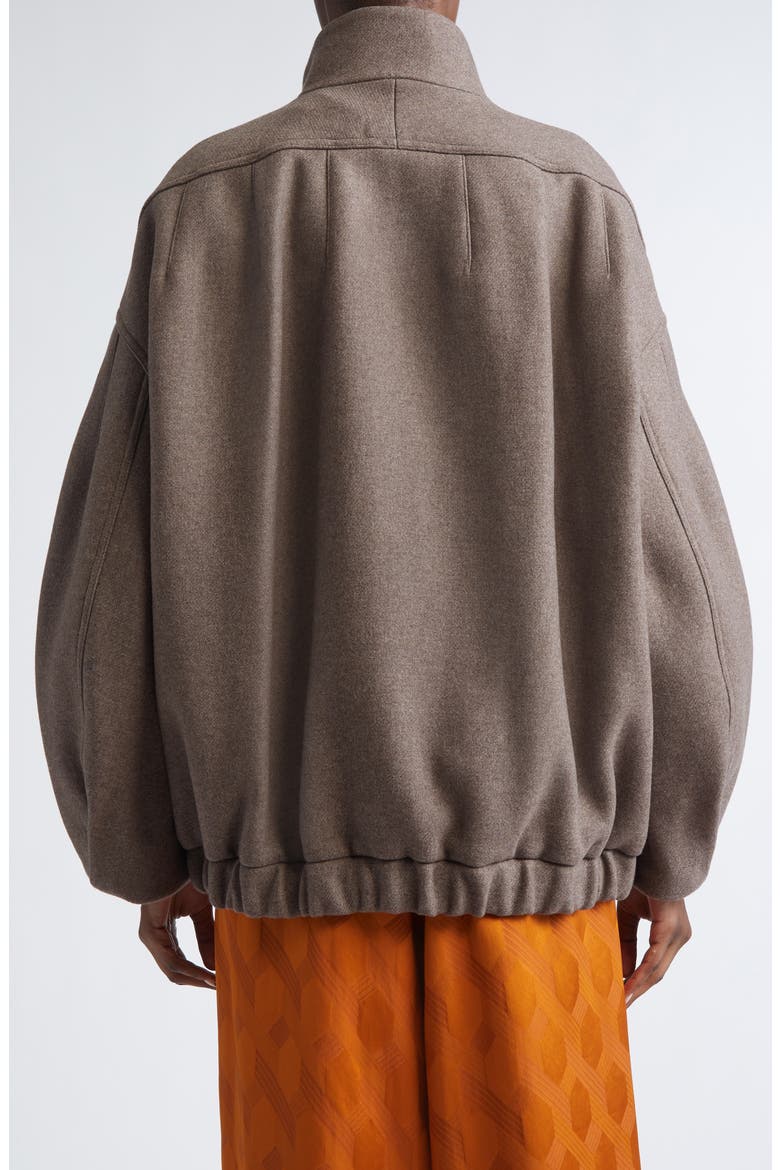 Voles Oversize Wool Blend Jacket, Alternate, color, TAUPE