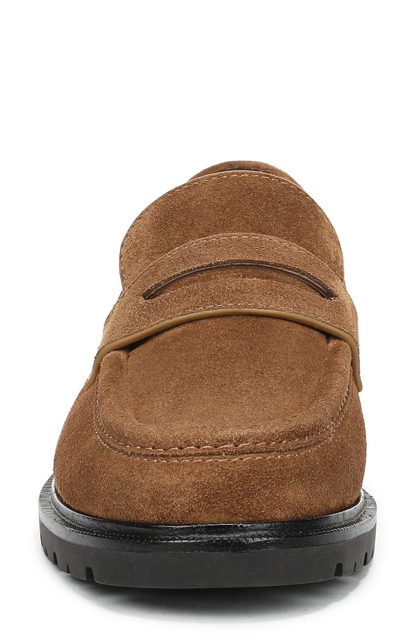 Vince Siena Lugged Penny Loafer, Alternate, color, Elmwood