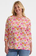 Lands' End 3/4 Sleeve Cotton Supima Tunic