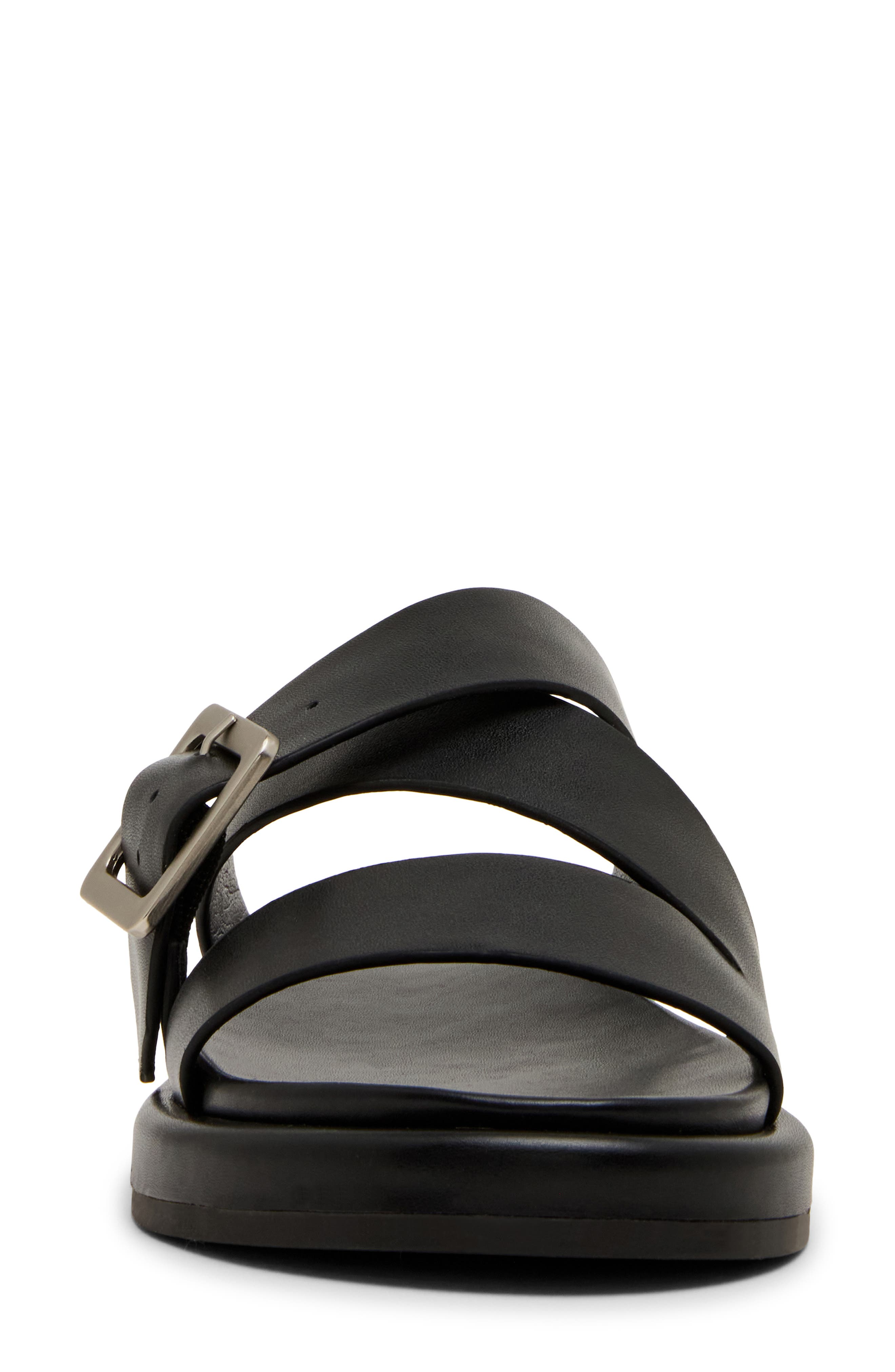 Blondo Larah Waterproof Sandal, Alternate, color, Black Leather