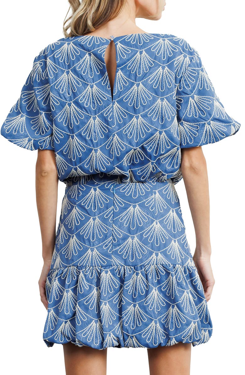 CIEBON Alick Print Top, Alternate, color, Blue