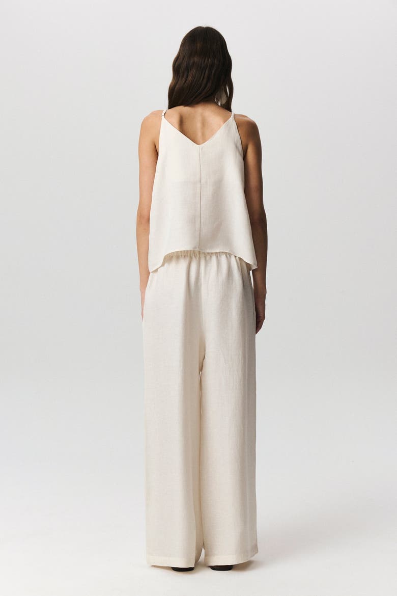Seta Pants, Alternate, color, Ivory