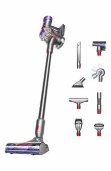 Dyson v8 Extra Vaccum - Silver/Nickel - Refurbished