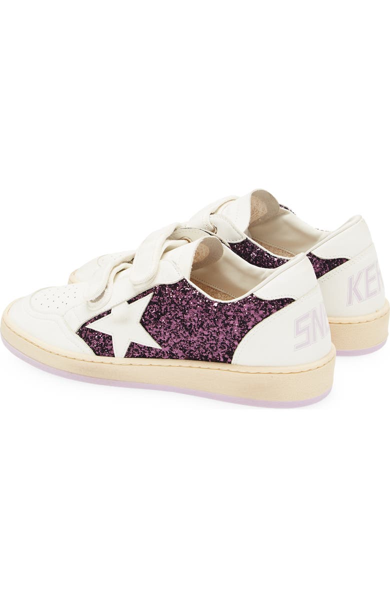Golden Goose Kids' Ball Star Sneaker, Alternate, color, Purple/ White