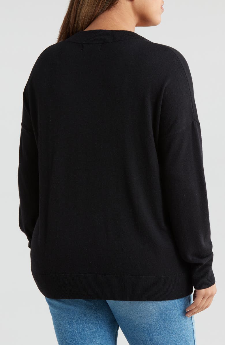 Treasure & Bond Relaxed V-Neck Sweater, Alternate, color,