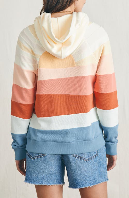 Faherty Soleil Pieced Hoodie