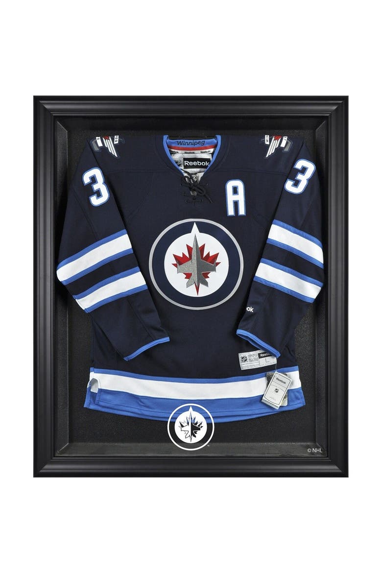 Winnipeg Jets Black Framed Jersey Display Case, Main, color, Black