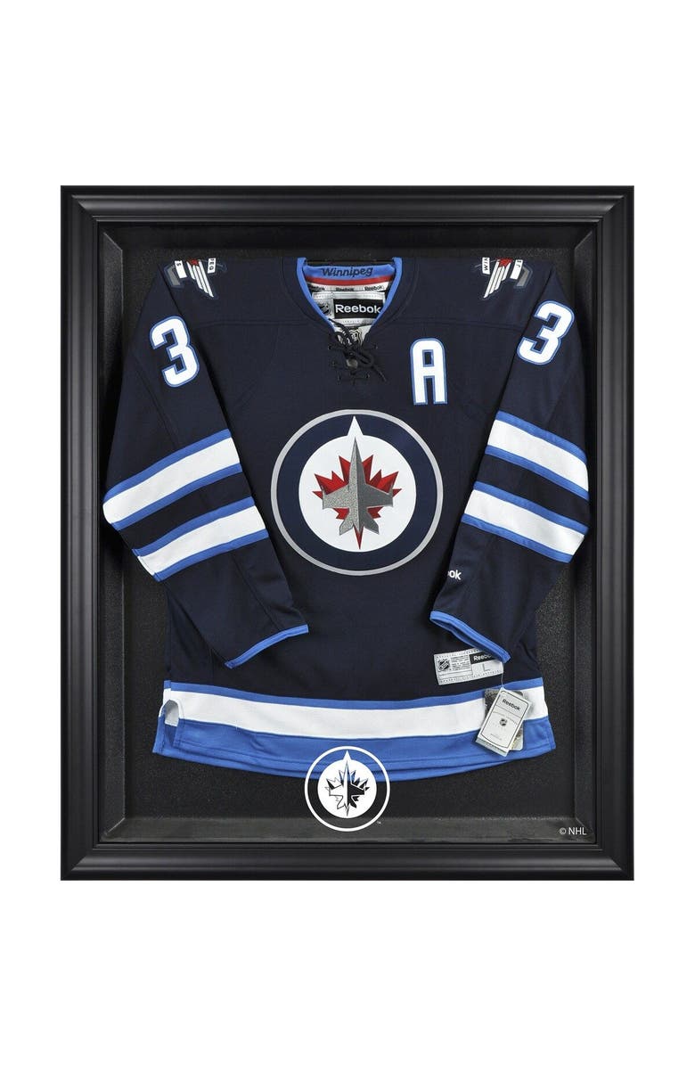 FANATICS AUTHENTIC Winnipeg Jets Black Framed Jersey Display Case, Main, color, 