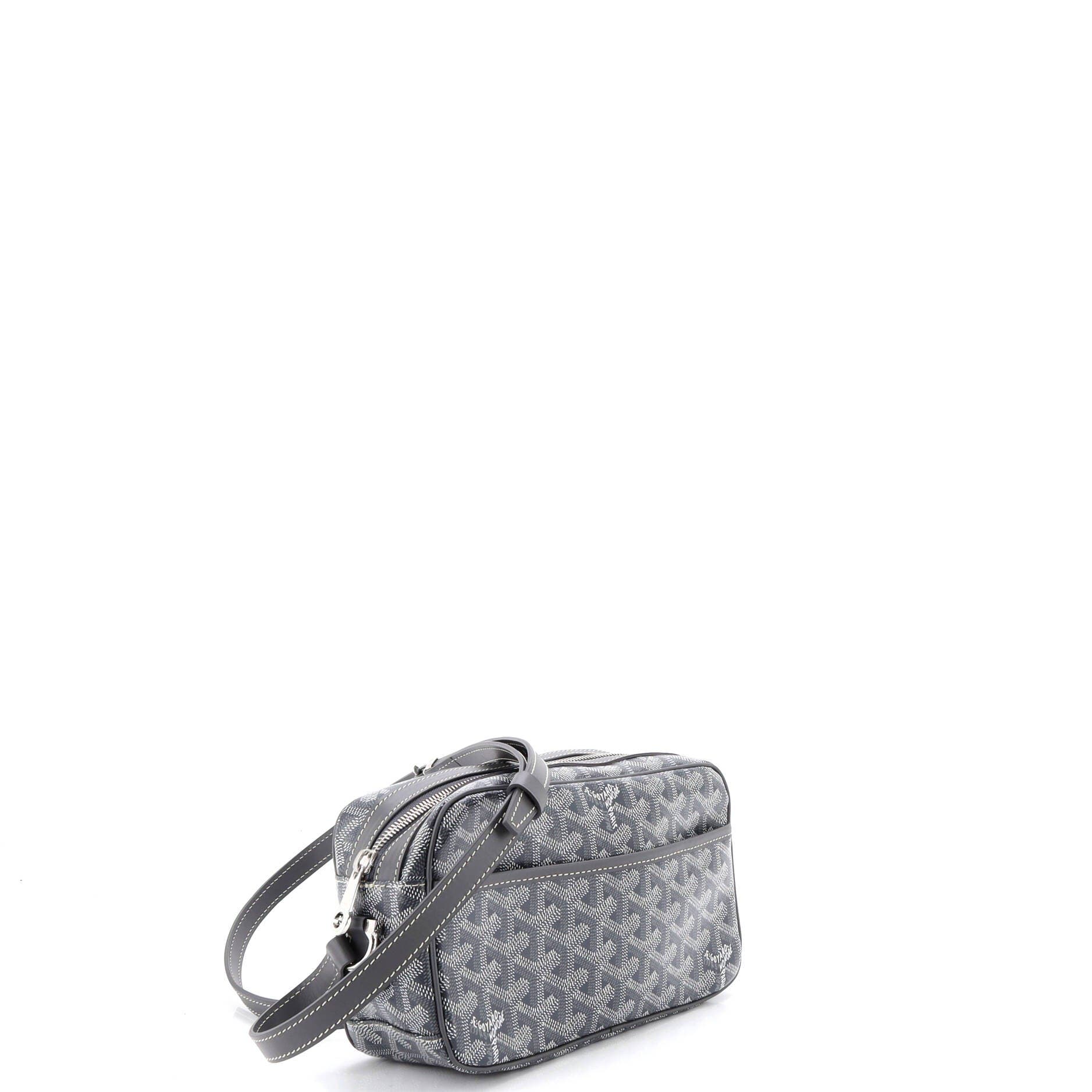 Pre-Owned Goyard Cap Vert Bag Coated Canvas, Alternate, color, Gray