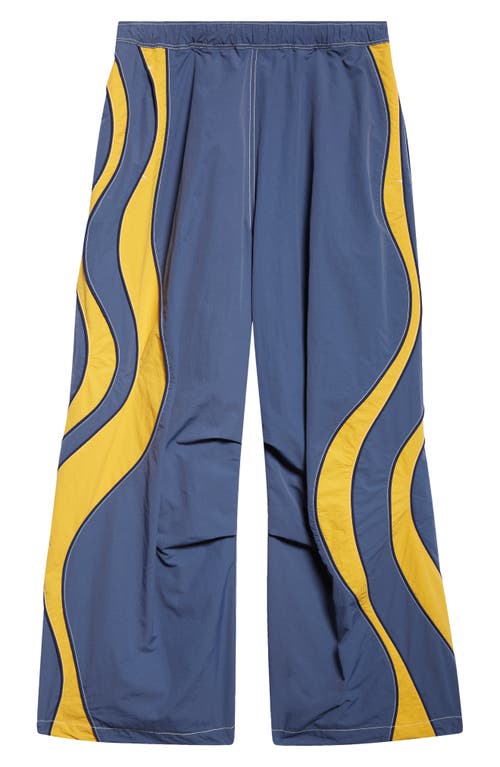 Erl Gender Inclusive Ufo Track Pants In Navy