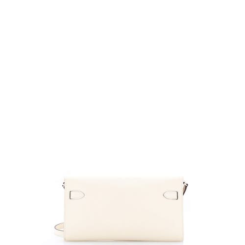 Pre-owned Hermes Hermes Kelly To Go Wallet Verso Epsom