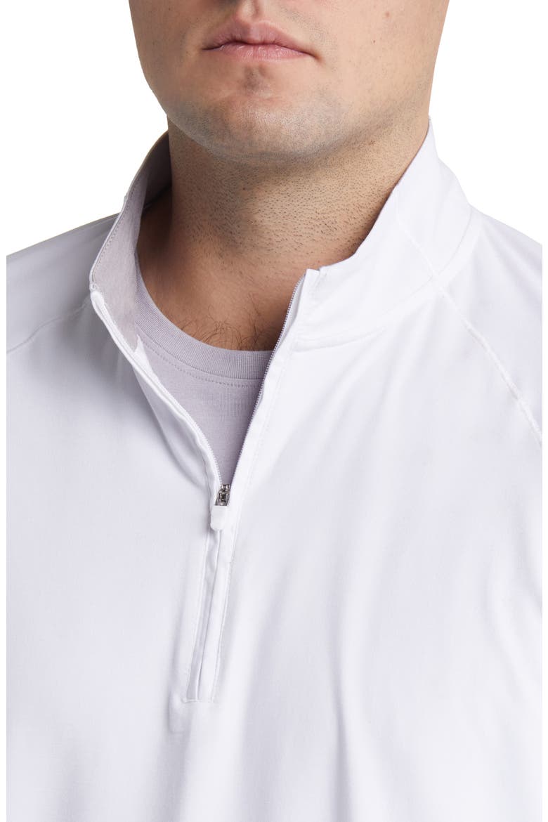 Freeborne PREP-FORMANCE Quarter Zip Pullover, Alternate, color, WHITE