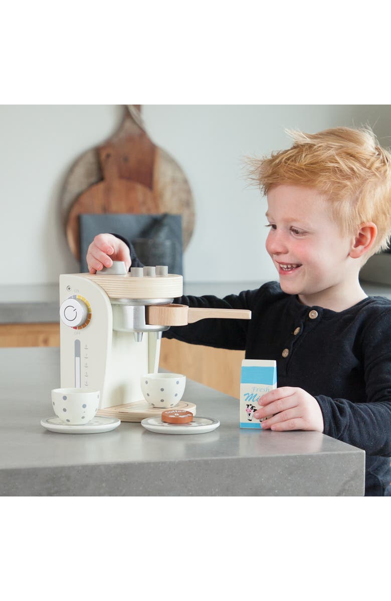 NEW CLASSIC TOYS Coffee Maker, Alternate, color, Off-White