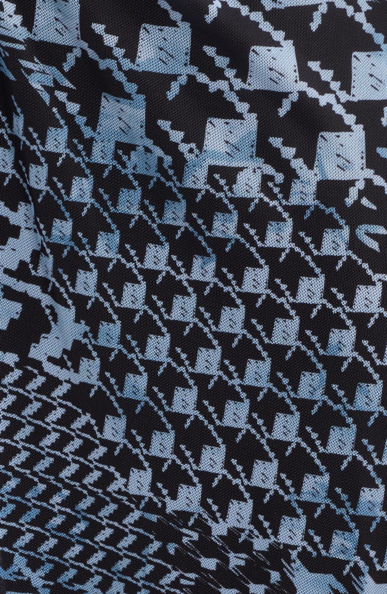 Eliza J Mixed Print Long Sleeve Midi Dress, Alternate, color, 