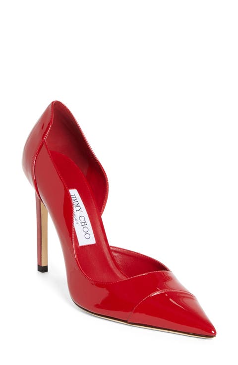 Brigitte Pointed Toe Half d'Orsay Pump (Women)