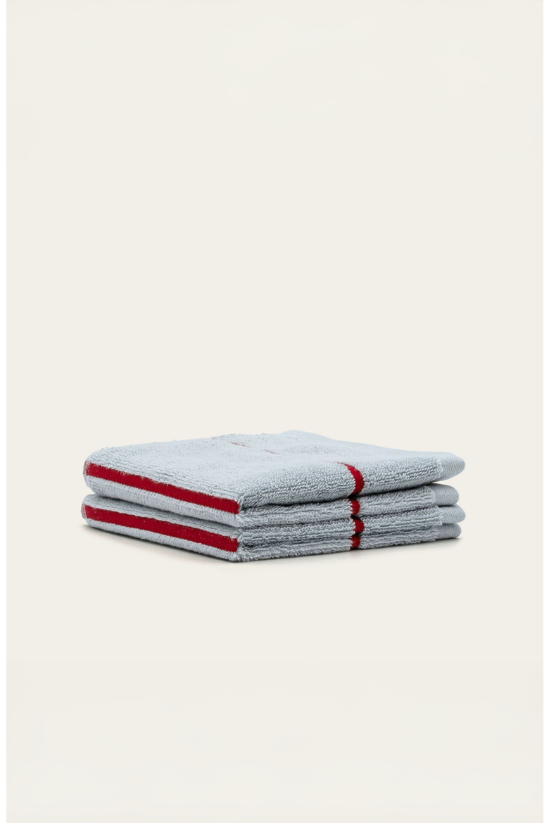 Deia 2-Piece Hand Towel Set, Alternate, color, Sky & Tomato