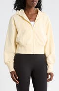 Z by Zella Relay French Terry Crop Full Zip Hoodie