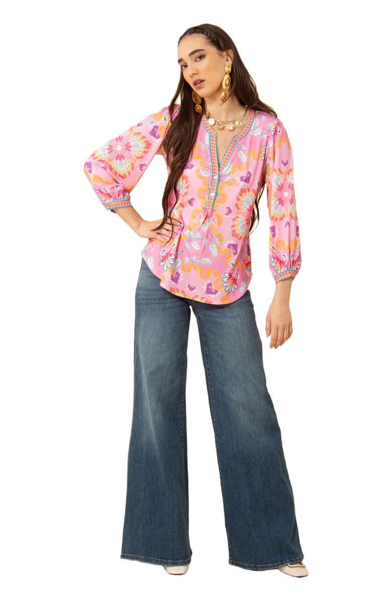 Hale Bob Savannah Jersey Top, Main, color, 