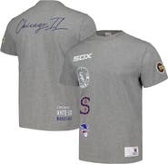 Mitchell & Ness Men's Mitchell & Ness Heather Gray Chicago White Sox Cooperstown Collection City Collection T-Shirt